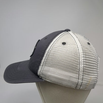 Legacy Trucker Hat Gray White One Size Redfish Lake Lodge Moose Snapback Mesh