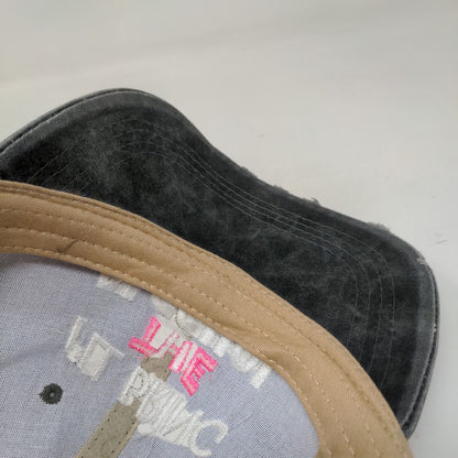 I'll Bring The Alcohol Snapback Trucker Hat Gray OSFM Adjustable Mesh Back