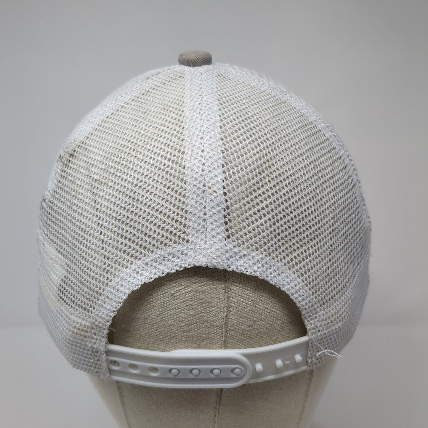 Husqvarna Snapback Mesh Back Trucker Hat Gray One Size Colorblock