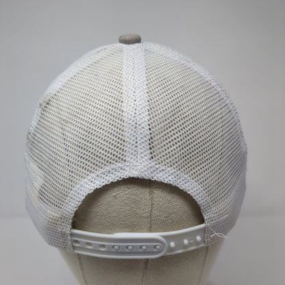 Husqvarna Snapback Mesh Back Trucker Hat Gray One Size Colorblock