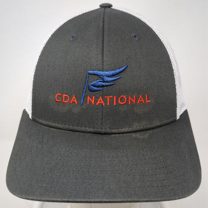 Richardson Trucker Hat Gray S CDA National Mesh Back Snapback 115 Small