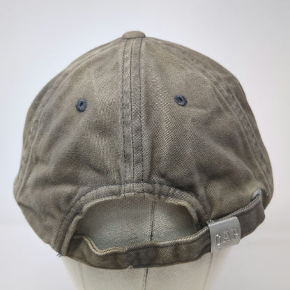 Gap Baseball Cap Brown Pink White L Adjustable Cotton Slideback Logo Hat