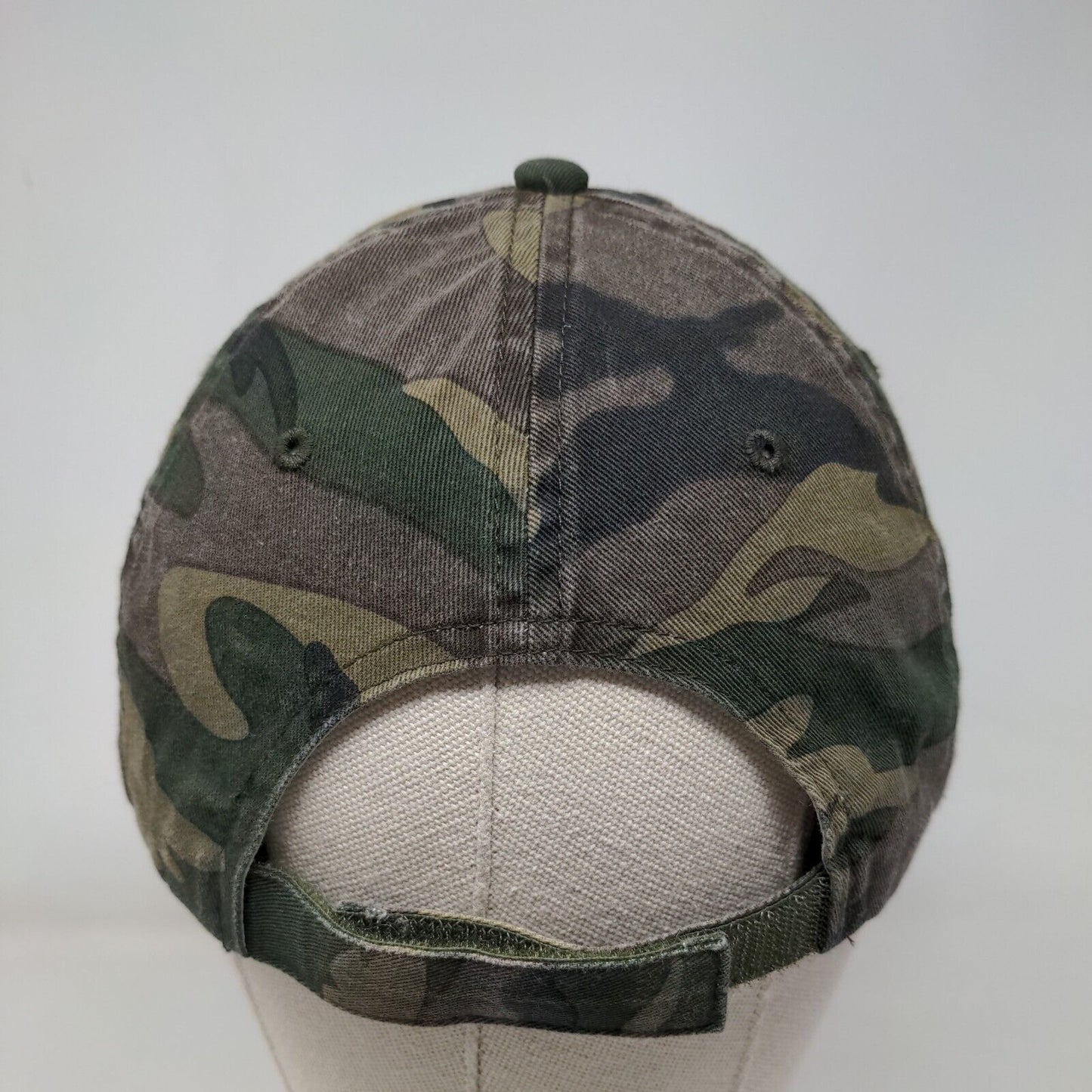 Planet Surplus NSB Strapback Hat Camo OSFA Embroidered Port Authority