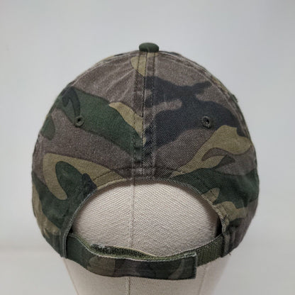 Planet Surplus NSB Strapback Hat Camo OSFA Embroidered Port Authority