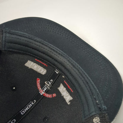 Choko Authentics Snap-on Skull Garage Gray Baseball Cap One Size Hat Fitted