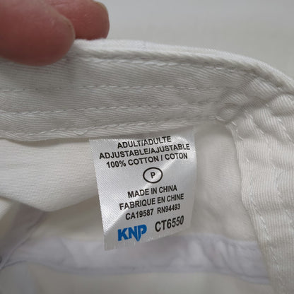 KNP USA Hockey National Championships 2024 White One Size Baseball Cap Hat