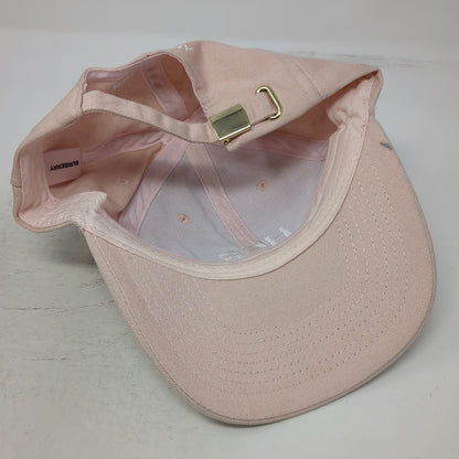 Burberry Baseball Cap Pink One Size HER Embroidery Slideback Hat Cotton Promo