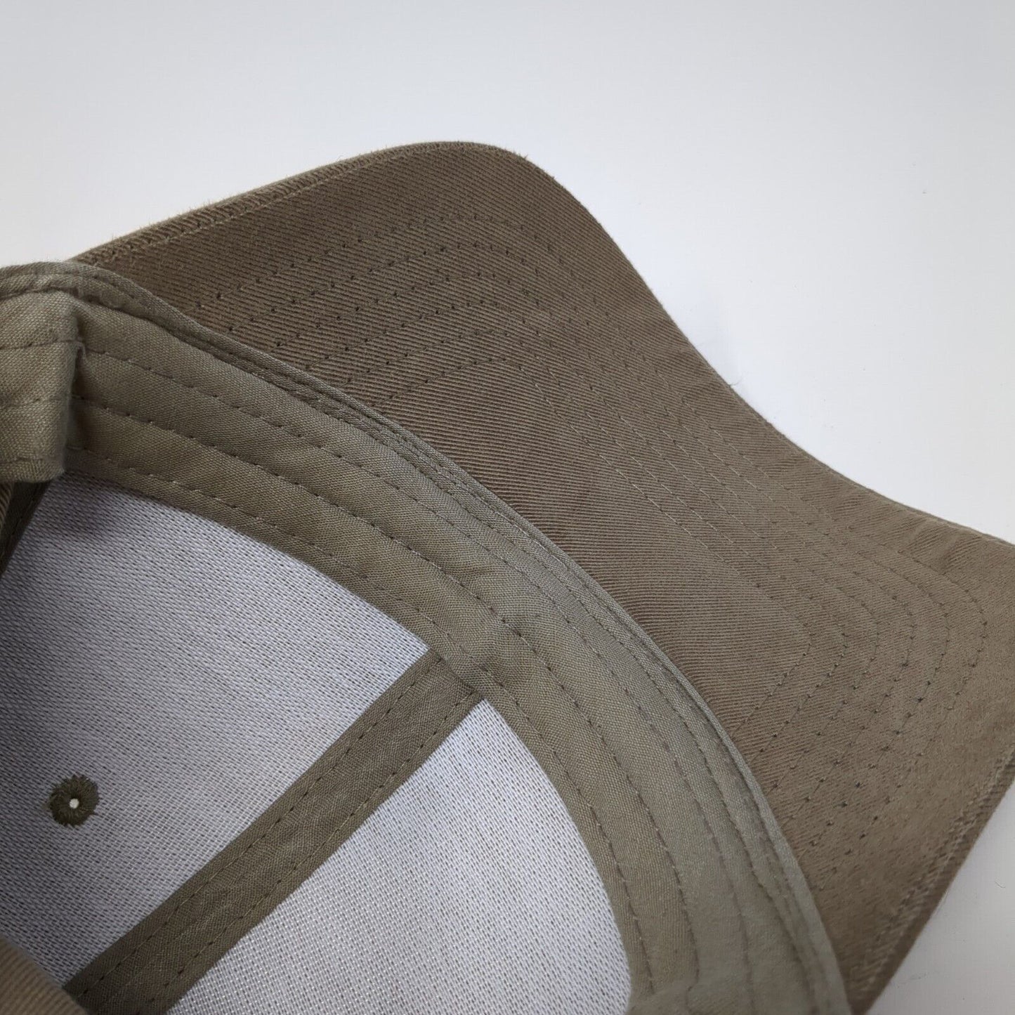 Unbranded Slideback Hat Brown One Size Adjustable Blank 6 Panel Solid