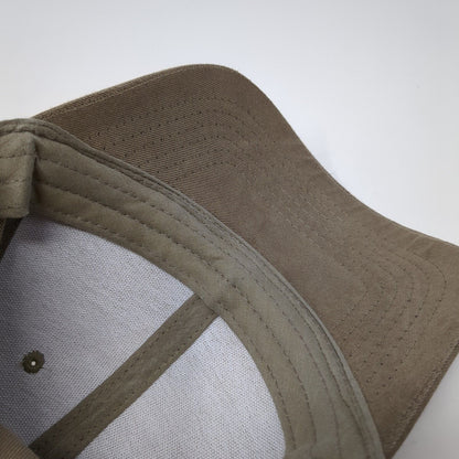 Unbranded Slideback Hat Brown One Size Adjustable Blank 6 Panel Solid