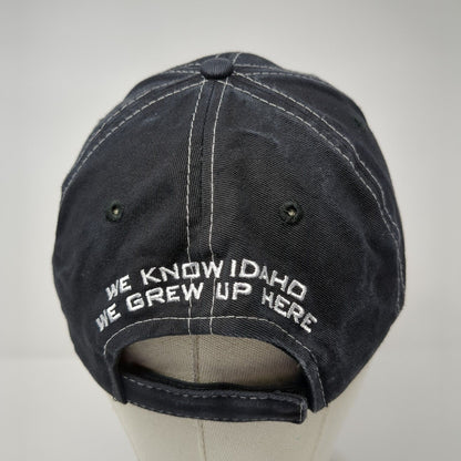 Farm Bureau Ins Strapback Hat Black One Size Adjustable Embroidered Buck's Bags