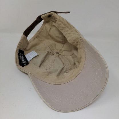 Kangol Men's Slideback Hat Tan Size OS Embroidered Logo 100% Cotton