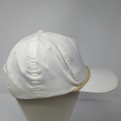 Puma 5 Panel Hat White One Size Arnold Palmer Drink Graphic Rope Pink Underbrim