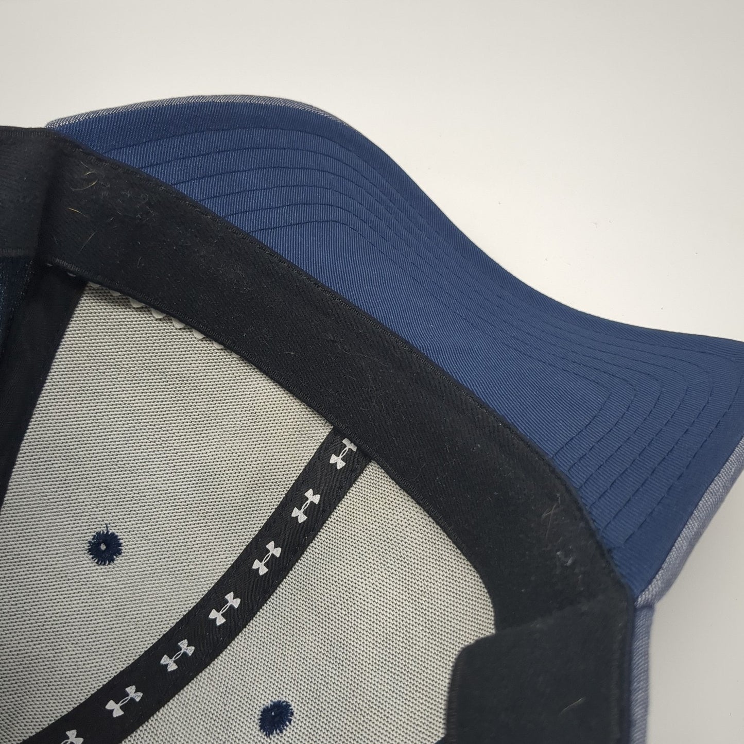 Under Armour Golf Slideback Hat Blue One Size Embroidered Leather Strap