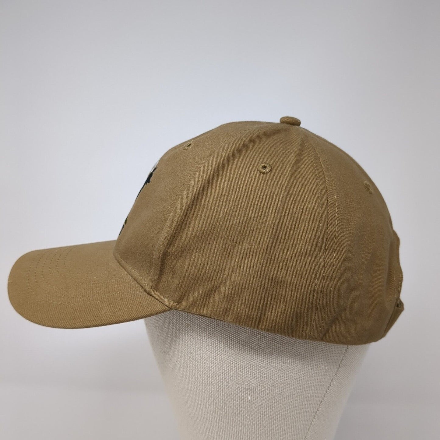 Sheep Dog Strapback Hat Brown One Size Adjustable Embroidered Rothco
