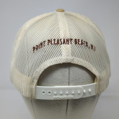 Richardson Trucker Hat Gray L Last Wave Brewing Co Point Pleasant Beach NJ