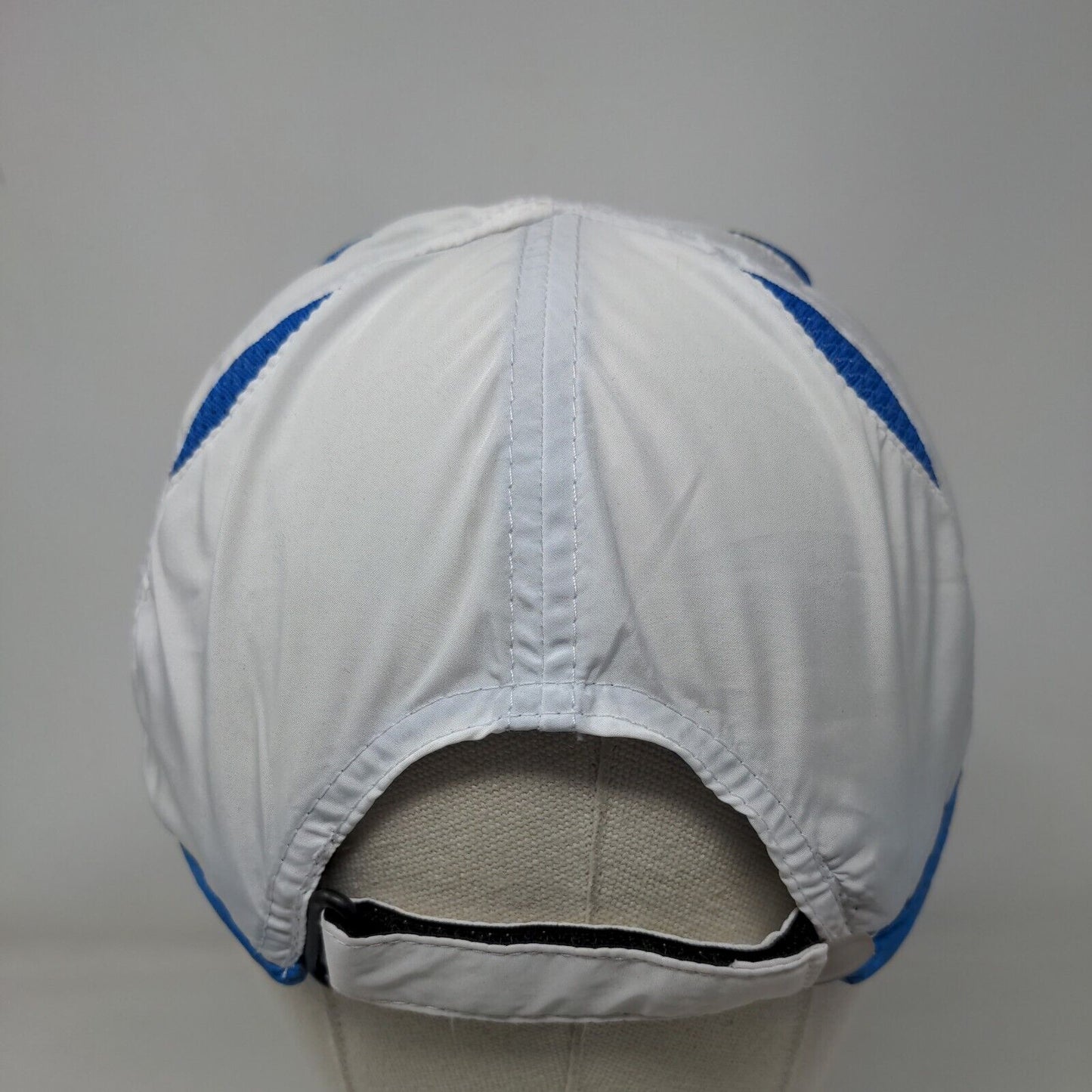 Mater 2014 Strapback Hat White OSFA Adjustable Embroidered Breathable Hit Wear