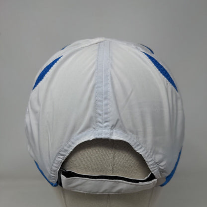 Mater 2014 Strapback Hat White OSFA Adjustable Embroidered Breathable Hit Wear