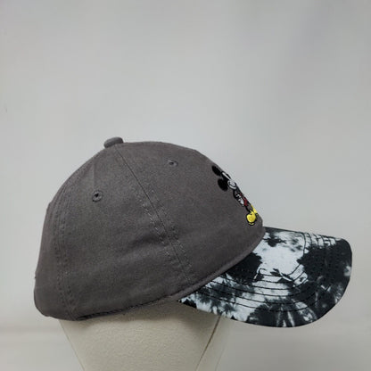 Mickey Mouse Slideback Hat Multicolor One Size Tie Dye Embroidered Disney