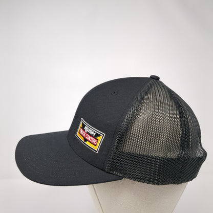 Rush Truck Centers Snapback Trucker Hat Black One Size Mesh Back 6 Panel