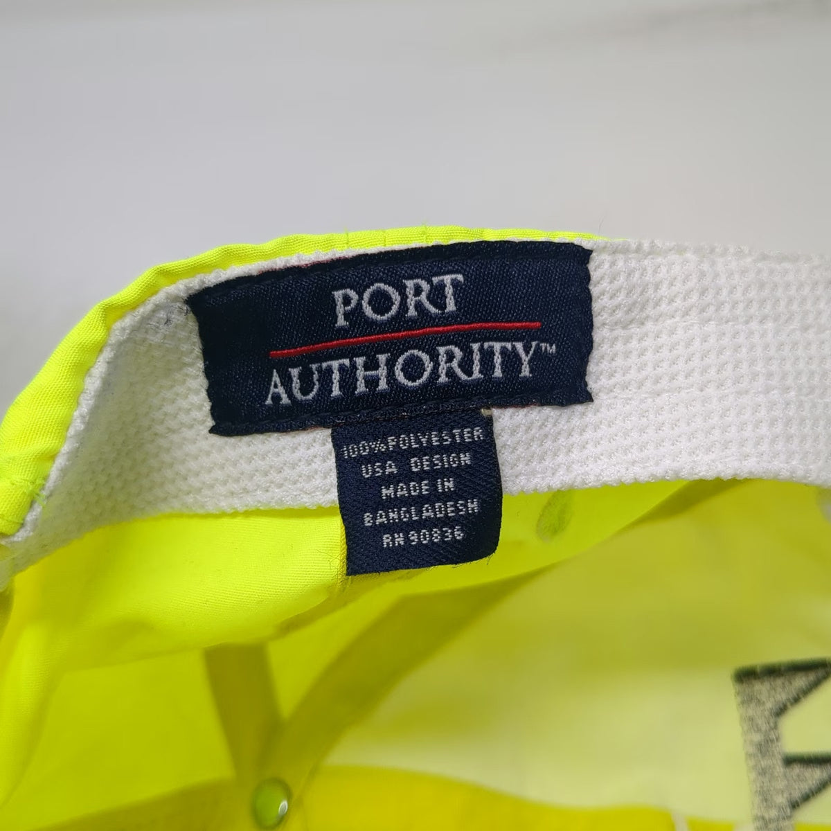 Port Authority Baseball Cap Green OSFM MQ Whiteman Reflective High-Vis Boise Hat