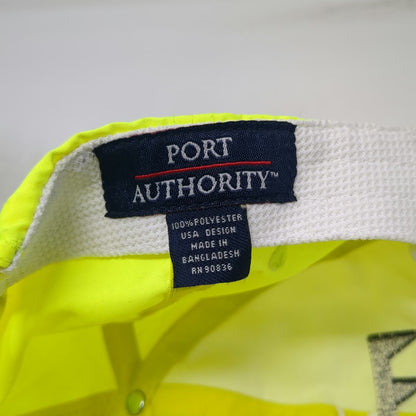 Port Authority Baseball Cap Green OSFM MQ Whiteman Reflective High-Vis Boise Hat