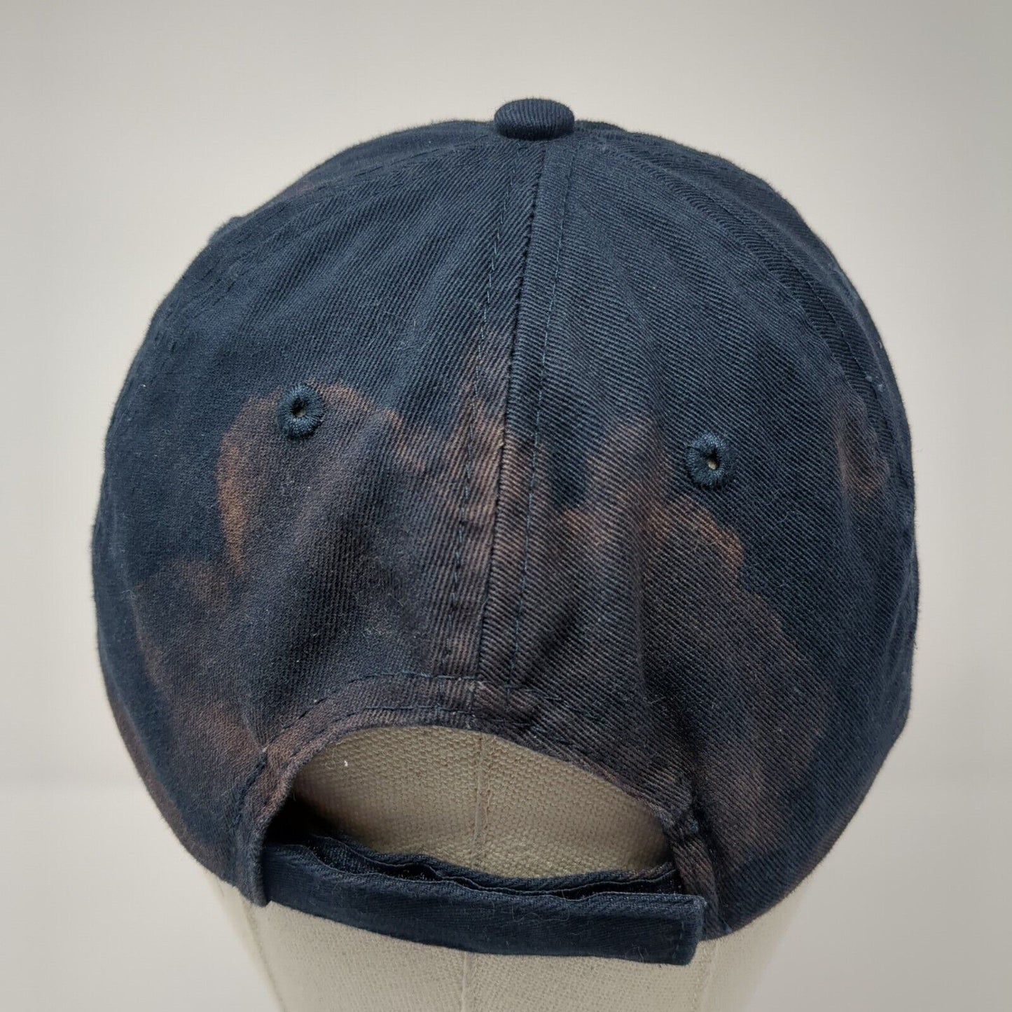 Mackay Idaho USA Flag Strapback Hat Blue One Size Adjustable Ohiopyle