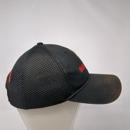 Safariland Strapback Mesh Back Hat Black One Size Embroidered Otto