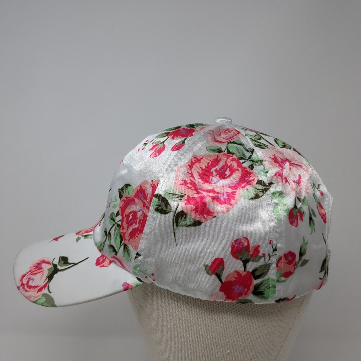 Unbranded Strapback Hat Multi One Size Adjustable Floral Print 6 Panel