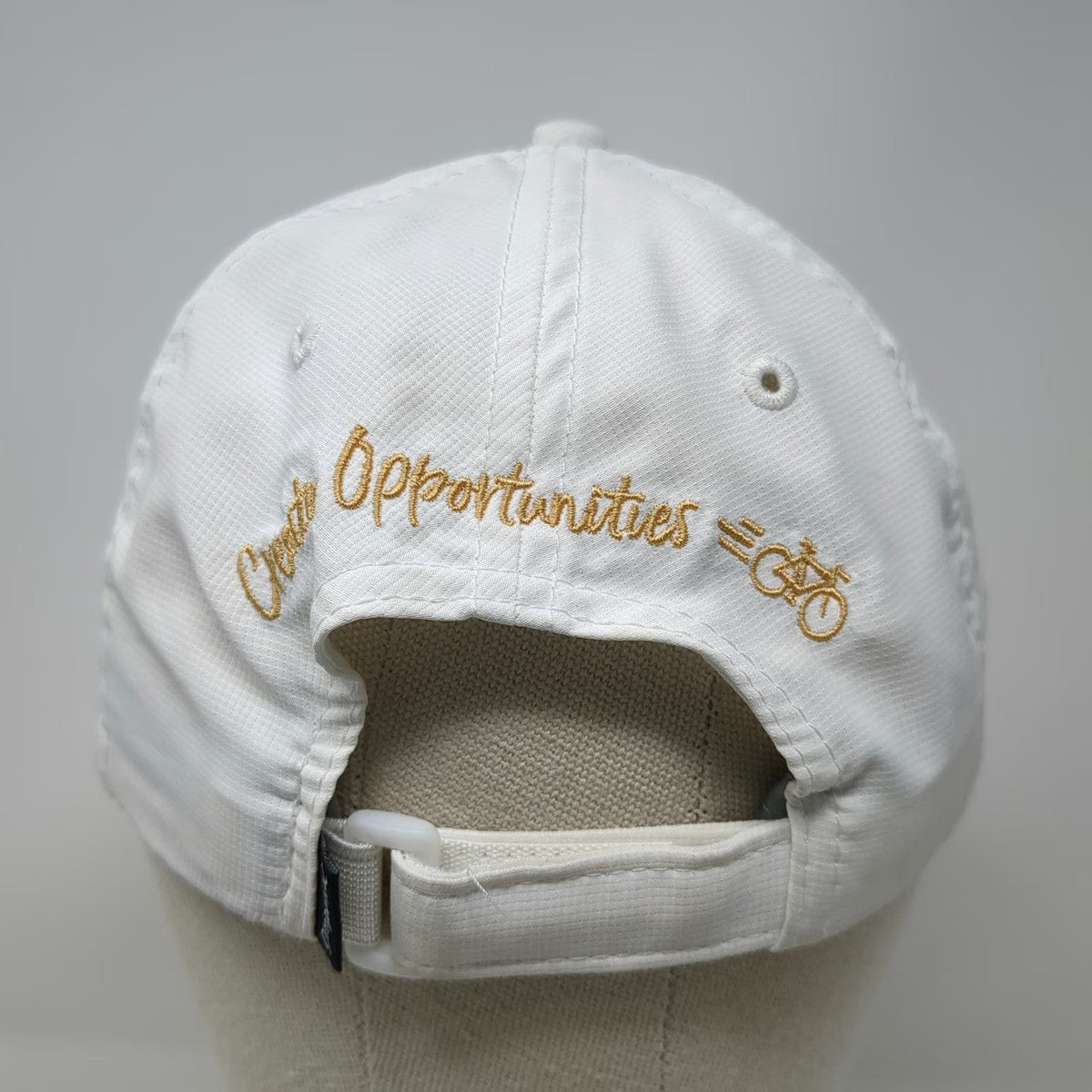 Imperial Baseball Cap White One Size CLA Family Create Opportunities Hat