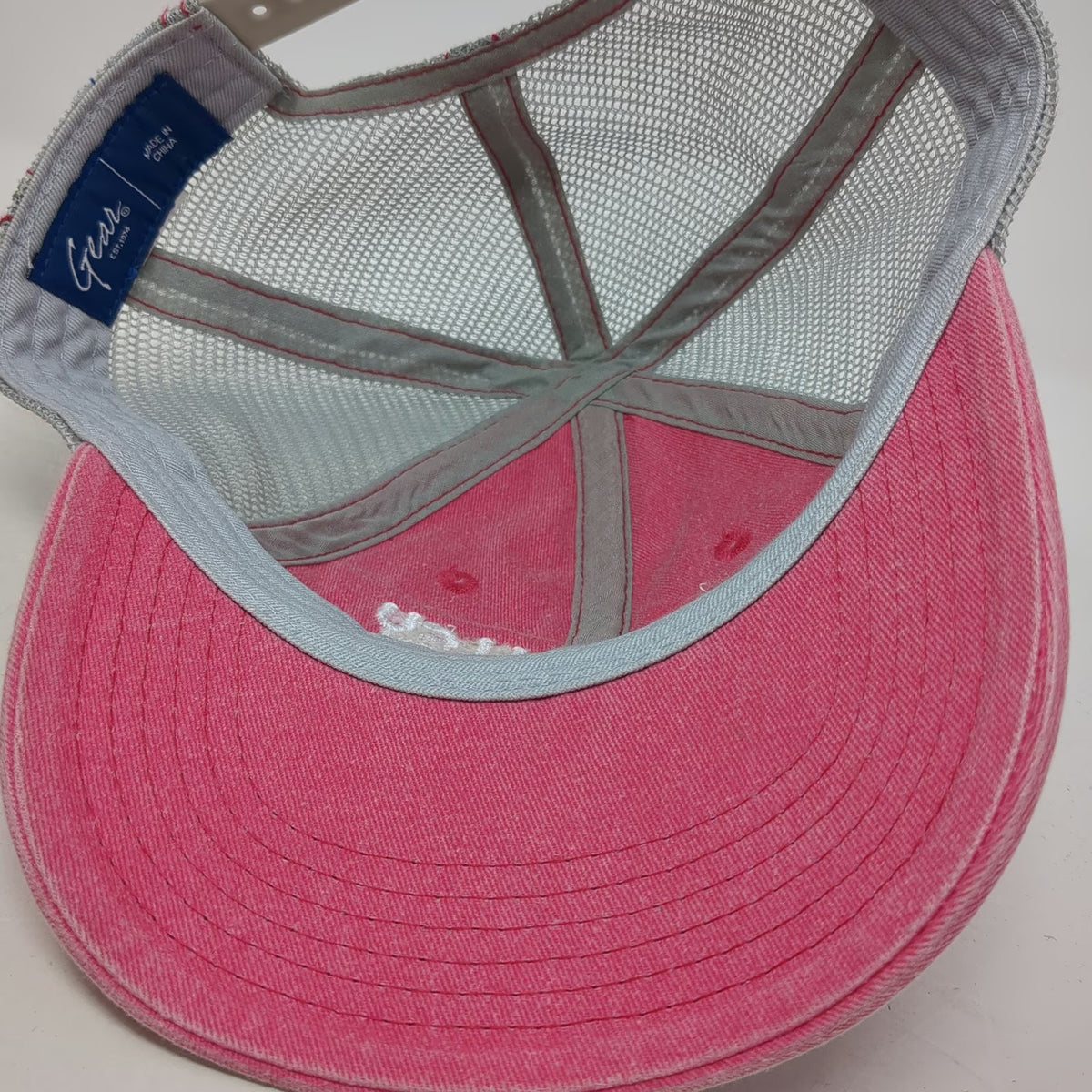 Gear For Sports Trucker Hat Pink One Size Sun Valley Idaho 1936 Mesh Back