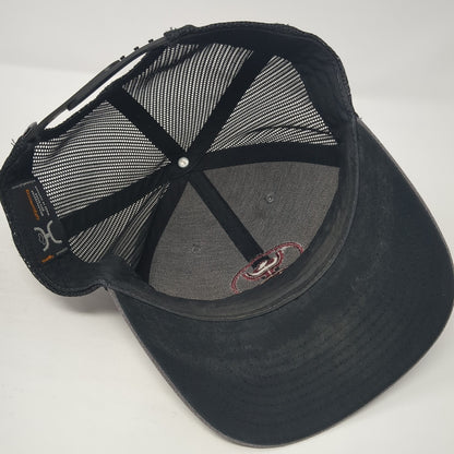 Get Your Hooey Snapback Mesh Back Trucker Hat Gray One Size Embroidered