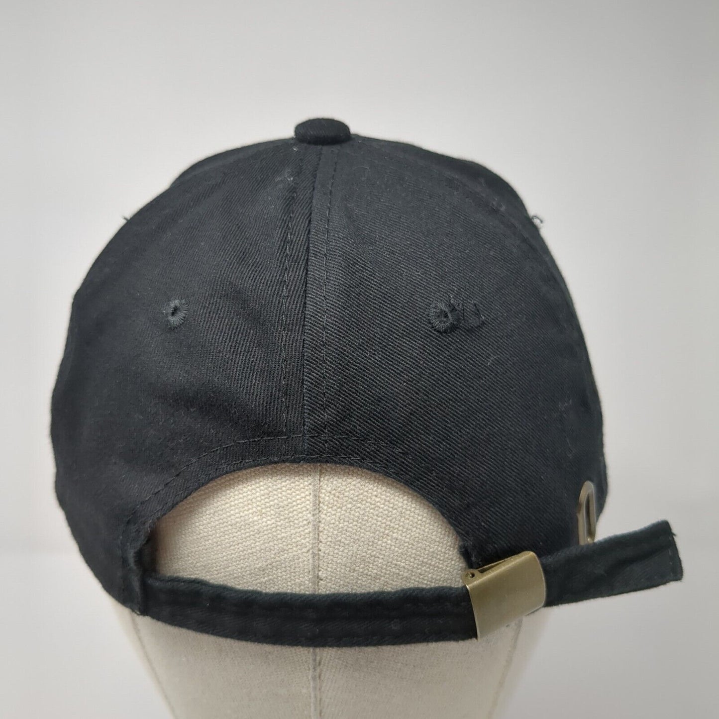 I Miss You Slideback Hat Black One Size Adjustable Embroidered Carbon