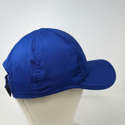 Nike Baseball Cap Blue One Size Dri-Fit Featherlight Mesh Strapback Hat Swoosh