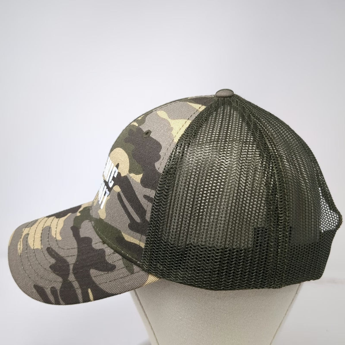 Otto Trucker Hat Green One Size Camo Cosmic Summit Mesh Snapback Baseball Cap