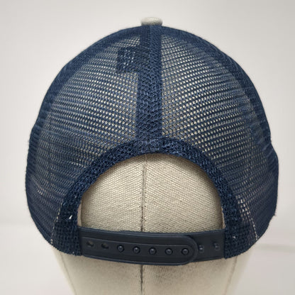 DiscoverHorizons Trucker Hat Gray One Size Mesh Back Snapback Nature Patch Sun