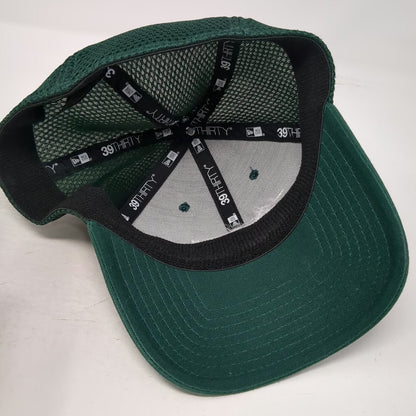 New Era Baseball Cap Green L Bethel Child Care Services Mesh Back 39THIRTY Hat