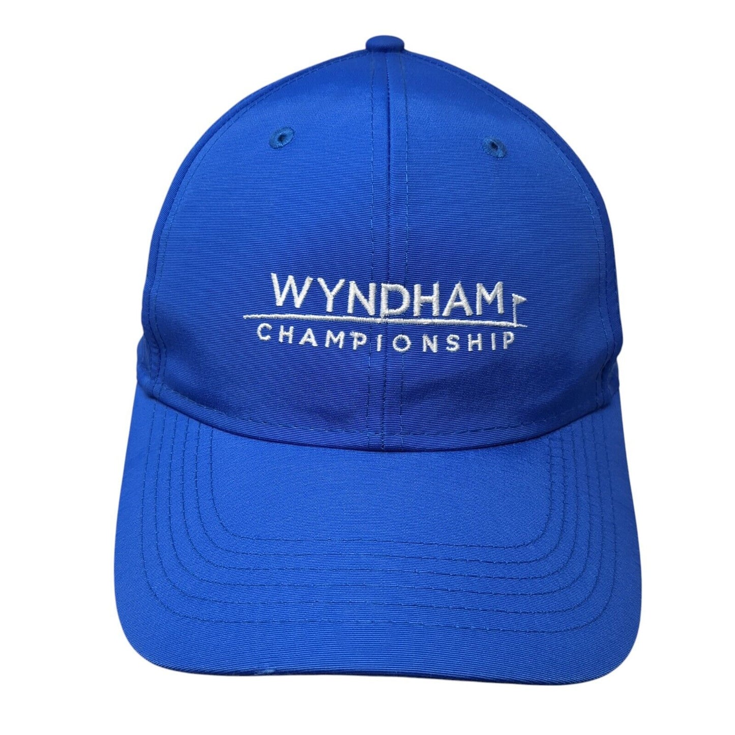 Wyndham Championship Strapback Baseball Cap Black One Size American Dry Goods