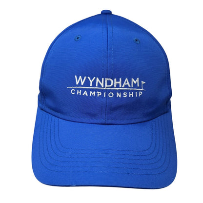 Wyndham Championship Strapback Baseball Cap Black One Size American Dry Goods