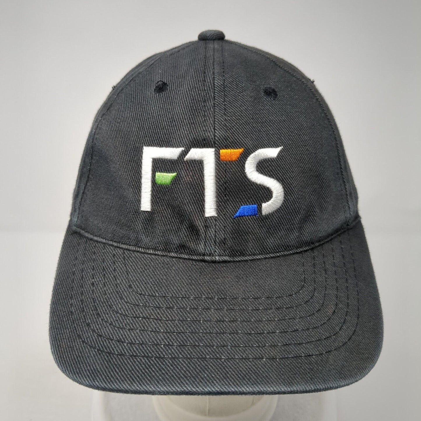 FTS Slideback Hat Black One Size Adjustable Embroidered AJM International