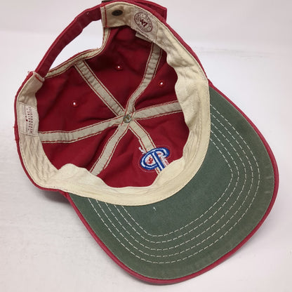 47 Brand Philadelphia Phillies MLB Baseball Cap Red One Size Slideback Hat Logo
