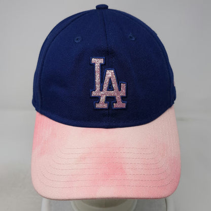 Los Angeles Dodgers MLB New Era Baseball Cap Blue One Size Glitter 9TWENTY Hat