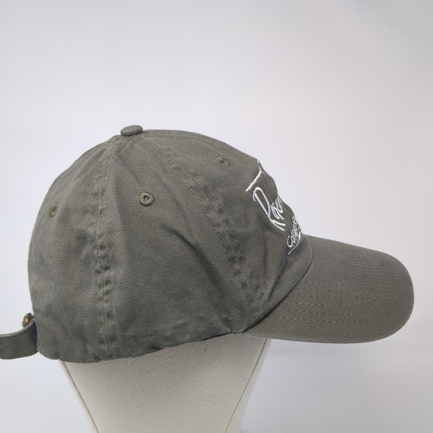 Rosemary Beach Cottage Rental Company Baseball Cap Brown One Size Adjustable