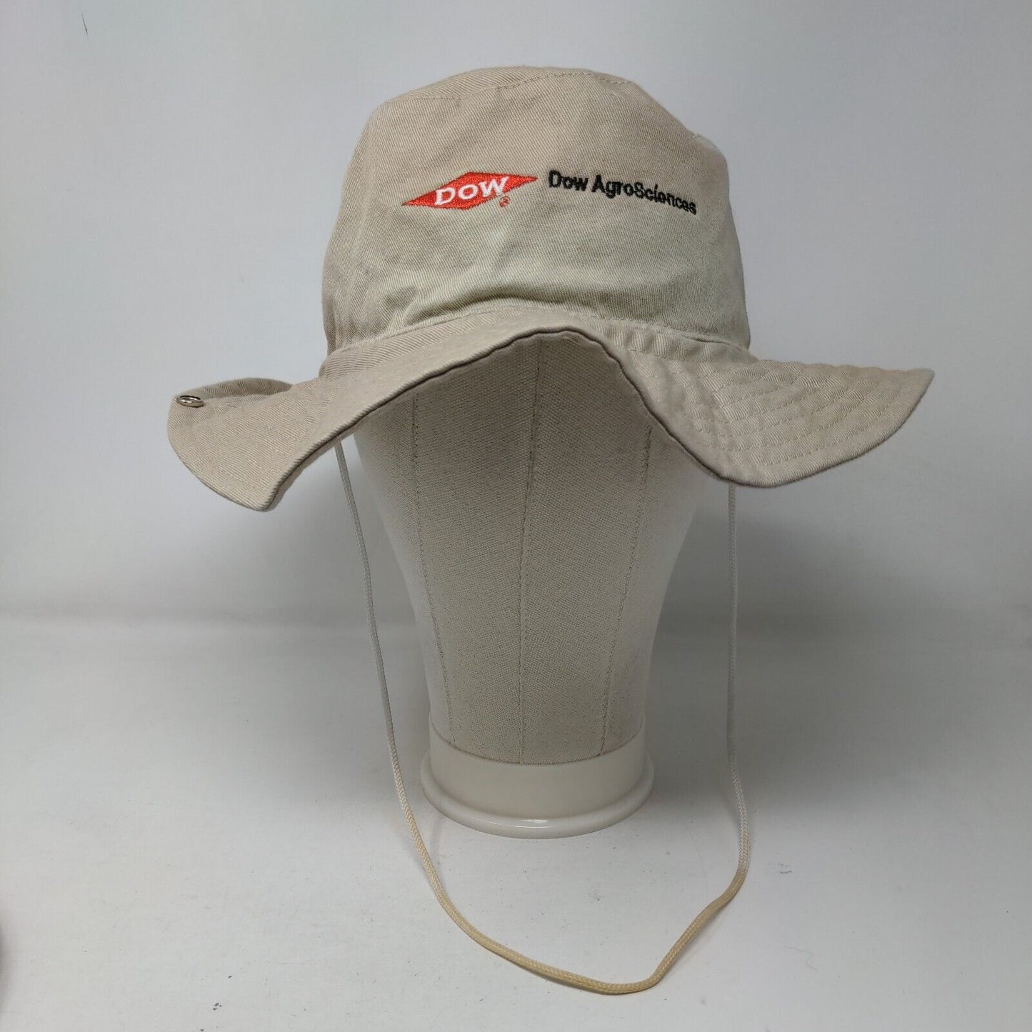Dow Agro Sciences Boonie Hat Tan One Size Embroidered Chin Strap