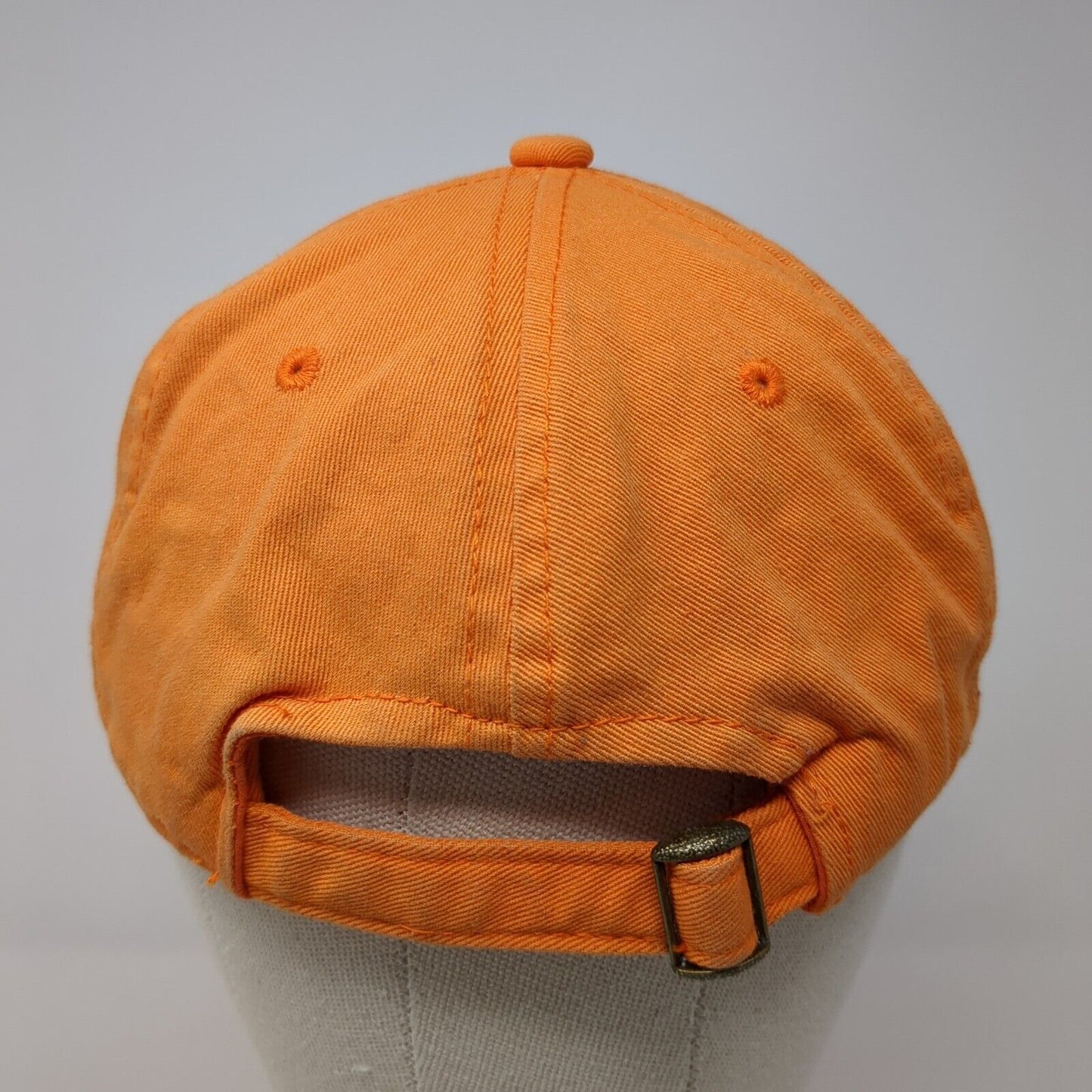 MCU Sports Slideback Hat Orange One Size Adjustable Embroidered OC Sports