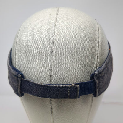 Headmost Visor Blue One Size McCall ID Idaho Embroidered Cotton Strapback Hat