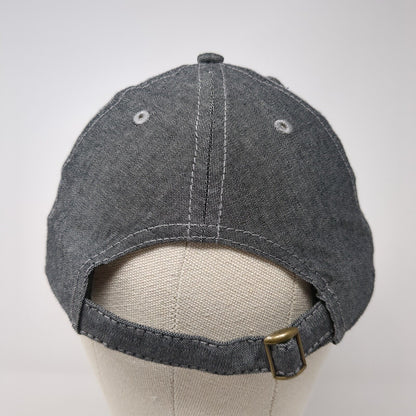 Mickey Mouse Slideback Hat Gray One Size Adjustable Disney 6 Panel