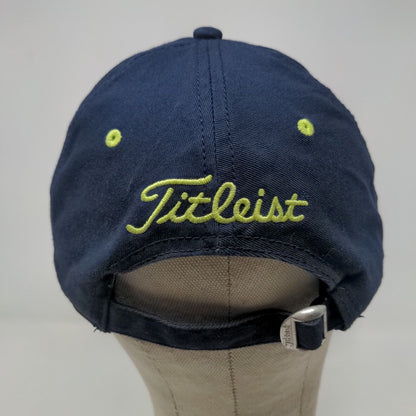 Titleist by New Era Men's Slideback Hat Blue Green Embroidered Big Logo Cotton