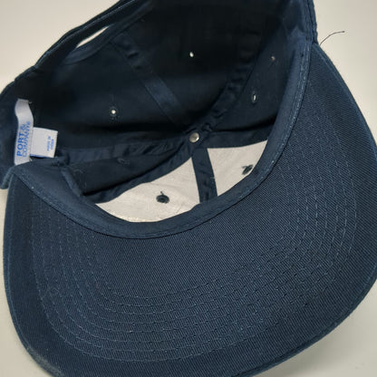 Port & Company Blue Baseball Cap One Size Messa & Associates Strapback Law Hat