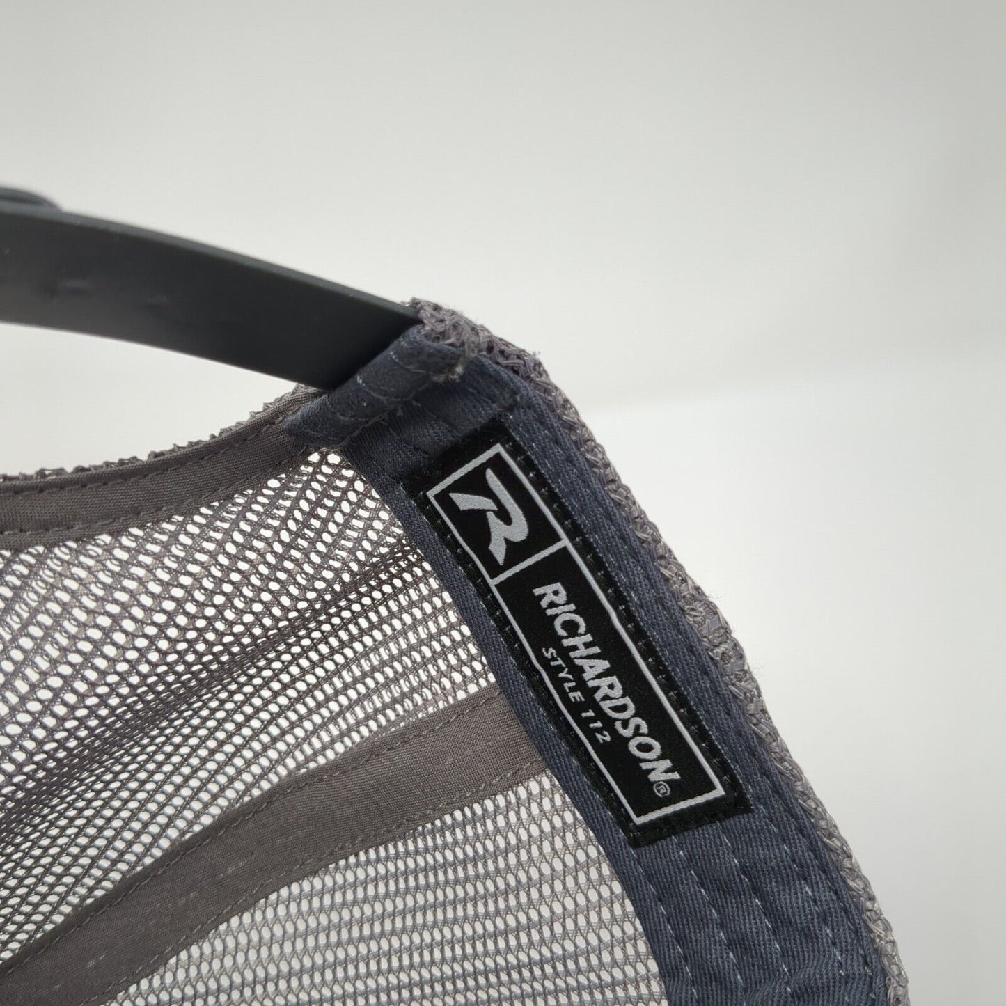 Rocky Mountain Crane Snapback Trucker Hat Gray One Size Mesh Back