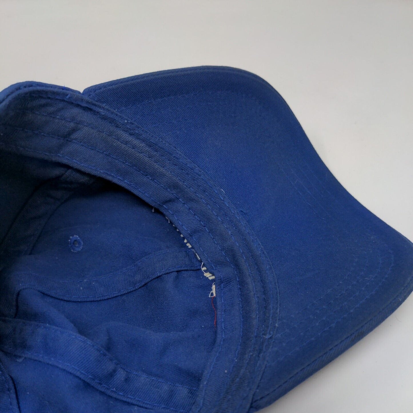 Tommy Hilfiger Slideback Hat Blue One Size Embroidered Logo 6 Panel
